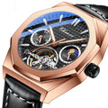 CHENXI Men Mechanical Watch Top Brand Luxury Hollow Man Clock Casual Tourbillon Watches Chronograph Automatic Wristwatch