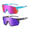 2025 Custom Polarized Sports Sunglasses for Men & Women Pink Lens Color Outdoor Eyewear for Running Cycling Eye Protection