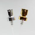 Perfume Bottle Gold Silver Black Aluminum Spray Pump