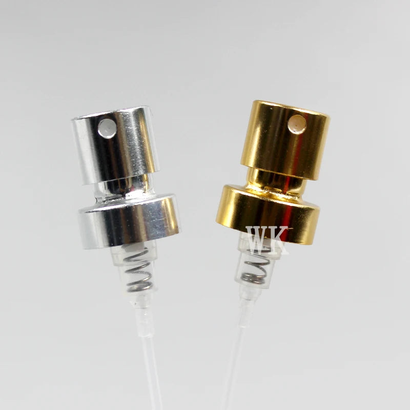 Perfume Bottle Gold Silver Black Aluminum Spray Pump