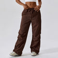 Hot Sales New Workout Jogger Pants for Ladies Women Sweatpants Cargo Wide Leg Trousers