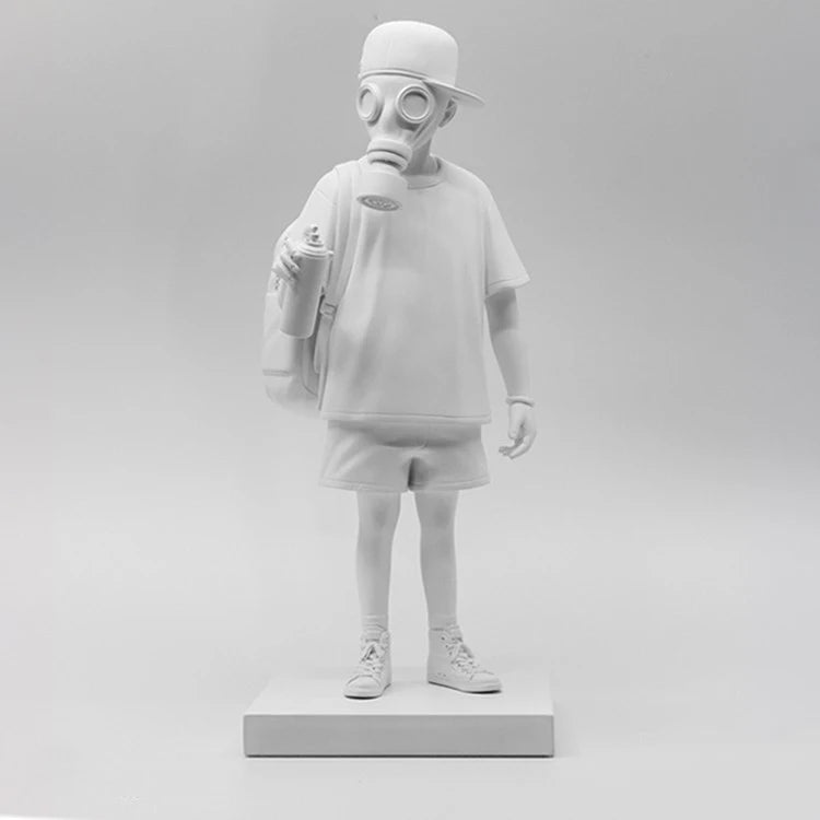 Pop Art Sculpture Trendy Ornaments Sculpture Divers Girl Cartoon Room Accessories Send Gifts