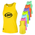 Custom Design Vintage Seamless Gym Tank Top Unisex Comfortable Marathon Quick Dry Sublimation Running Vest