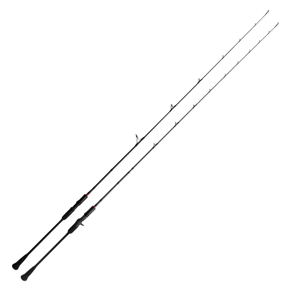 Noeby 6'5'' Saltwater Casting Fishing Rod Slow Jigging Fishing Rods Carbon Fiber Slow Pitch Jigging Rods