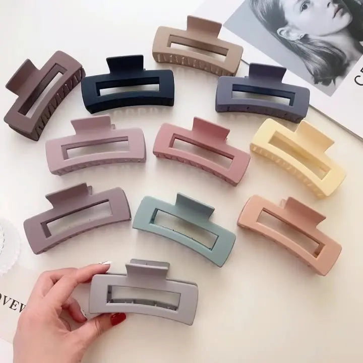 2022 Wholesale 10.5 cm Korean Design PS Material Large Size Women Lady Hair Accessories