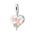 Fit Original Brand Charm Bracelet 925 Silver Sewing Machine Scissors String Bead for Women Jewelry Making 2023
