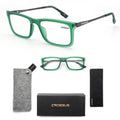 Vintage Classic Luxury Men Clear Soft Square Frames Eye Glasses Eyeglasses 3 Colors High Standard Quality
