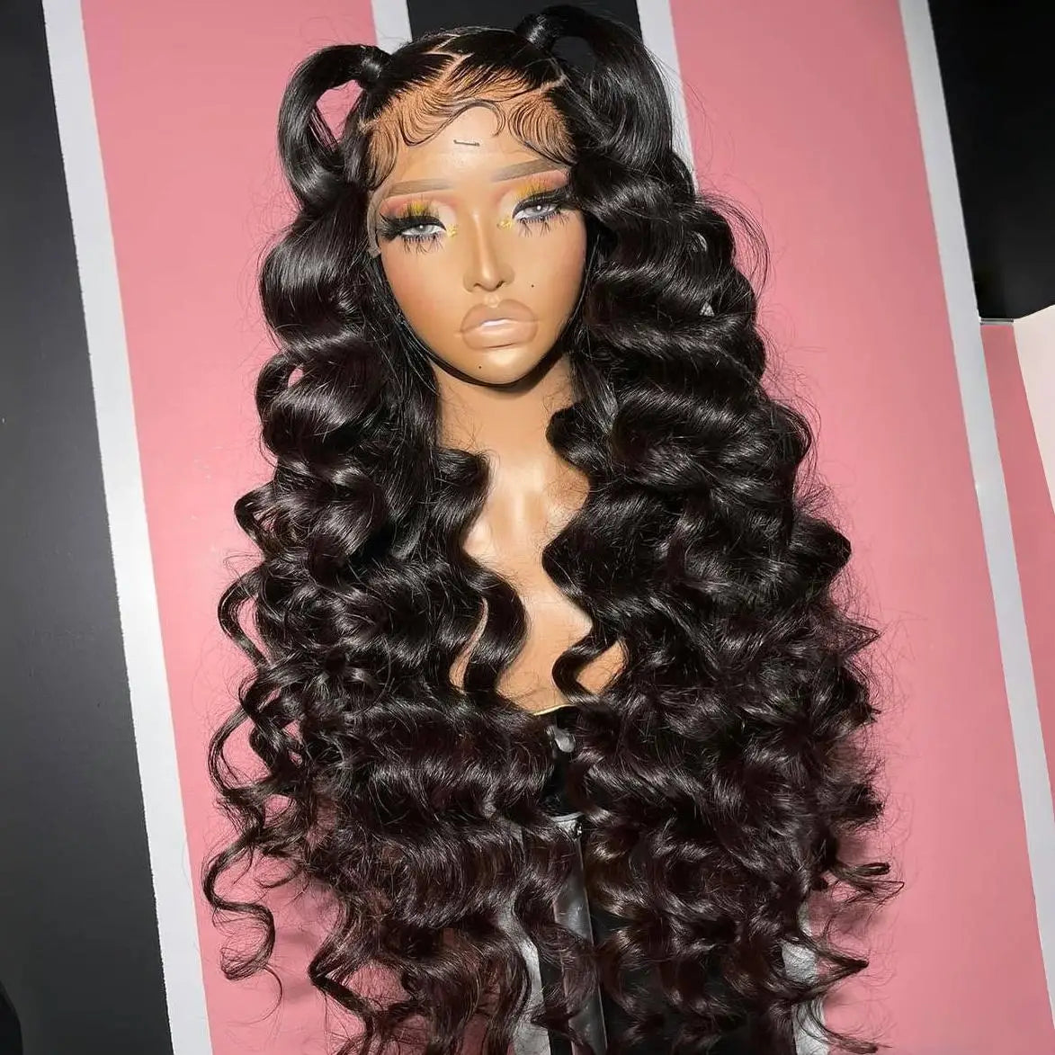 hd 13*6 Natural Black 13*4 HD Lace Frontal Wigs for Women 100% Human Hair Glueless Wig 5*5 Lace Closure Heavy Density Loose Wave