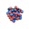 High Quality VANQS Billiard Pool Cue Tip Multi Layer Rainbow Tips 14mm S/M/H Hardness for Sale