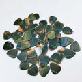 Huiying Natural Crystal Blue Tiger Eye Guitar Pick Accessories