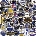 50Pcs Fashion Baltimore Ravens Team Graffiti Sticker for Bottle Laptop Phone Decor Vinyl American Football Sticker