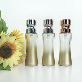 Wholesale Price Fancy Cosmetic 30ml Airless Gold Rose Golden Silver Lotion Pump Bottle