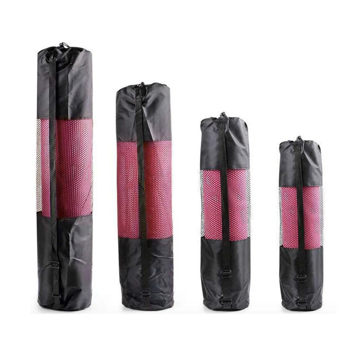 Jstar Promotion Gift Cheap Nylon Custom Logo Sports Yoga Mat Mesh Gym Bag Custom Size Camping Packing