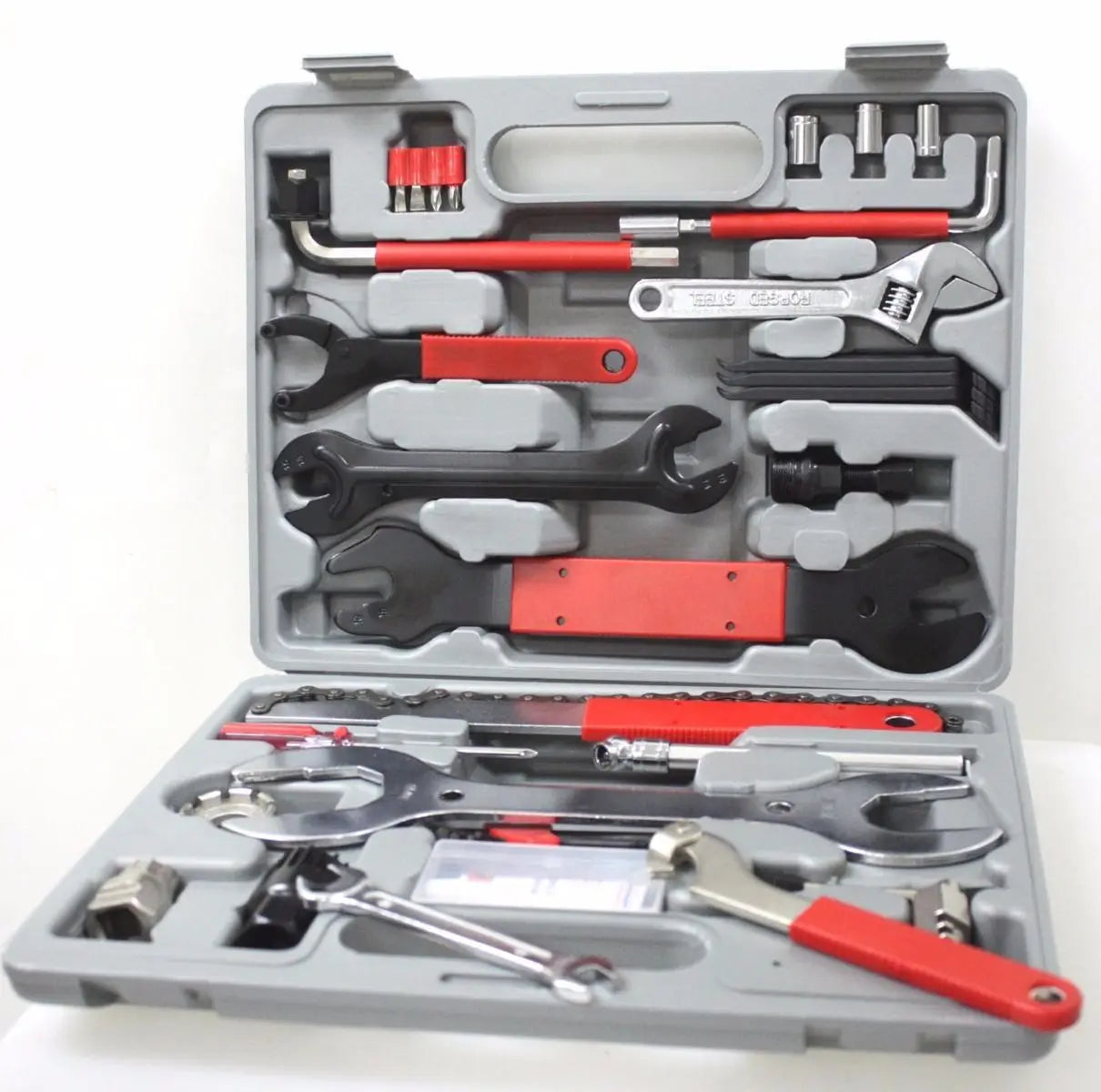 MaxTool Industrial Bicycle Repairing Wrench Set & Accessories 44-Piece Hand Tools OEM Customizable