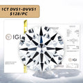 IGI  Certificate 1ct DVS1 DVVS2  DVVS1  Wholesale Lab Created  Diamond HPHT CVD Lab Grown Diamond