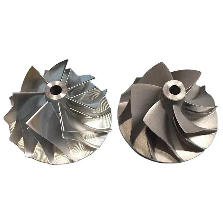 5 Axis Aluminum Stainless Steel Cnc Turning Machining Automatic Motorcycle Water Pump Impeller Parts