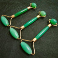 Hongzhuo Premium Authentic Green Aventurine Jade Stone Gem Jade Roller for Gift