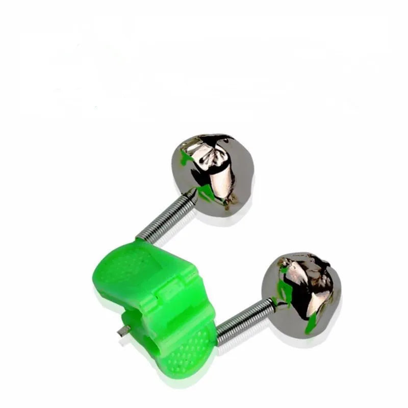 Wholesale Fishing Bell Plastic Clip Fish Bite Alarms Sea Pole Fishing Double Bell Alarm for Night Fishing