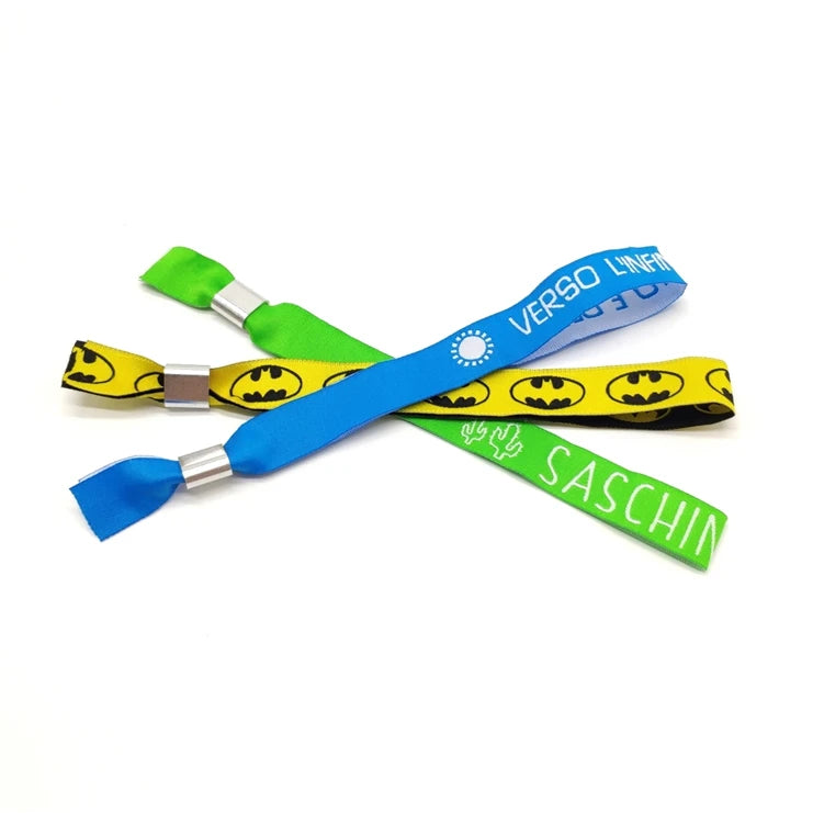 Customized Wristbands Festival Wristbands  Promotional Gifts Festival Woven Wristband