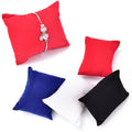 Cheap Wholesale Automatic Men Watch Pillow Jewelry Display Bracelet Pillow Velvet Bangle Holder for Storage Box