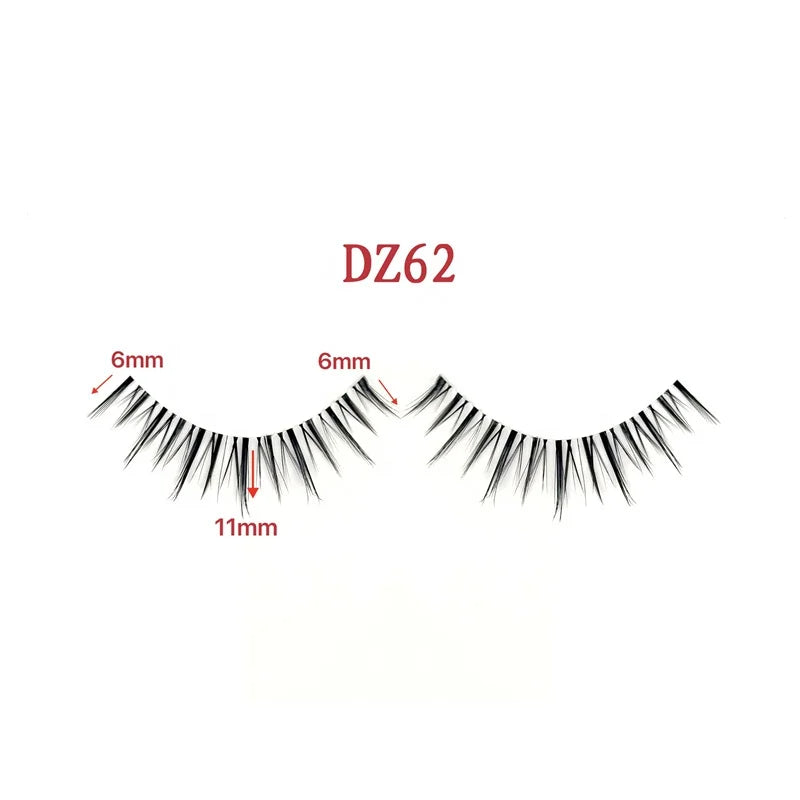 NEW STYLES Natural clear Band Lashes Everyday Wedding Natural Volume for Beginners