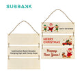Subbank Sublimation Hat Transfer Blank Rectangular Wooden Signage Custom Shape Cut Bamboo Wooden Blank Signage Porch Decoration MegaBDM