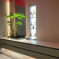 NICOCABINET Modern Hotel Use Chinese High-quality MDF Waterproof Plywood Bathroom Vanity Mirror Smart Cabinets LED Lights