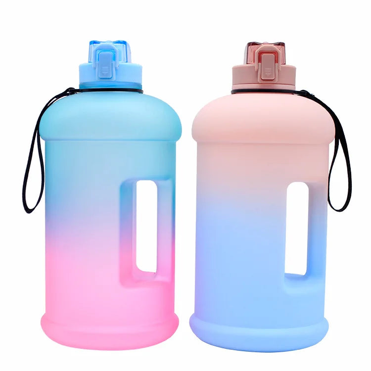 Madou Large Capacity Leakproof Plastic Gallon Water Bottle with Handle Portable for Gym Sport Fitness Camping for Boiling Water