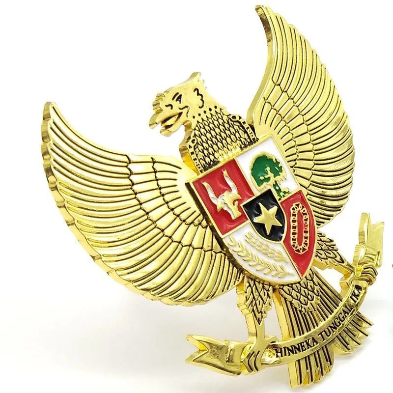 3D Metal Chrome Eagle Emblem Car Grille Badge As Metal Craft Product