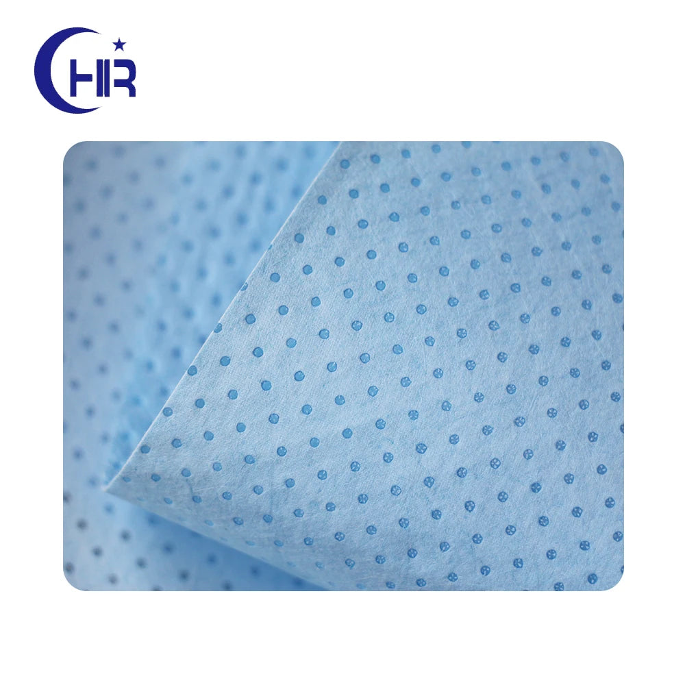 High Absorbent Breathable Waterproof Lightweight Fusible Fluid Resistance Nonwoven Water Absorbing Material Laminated/coated PE
