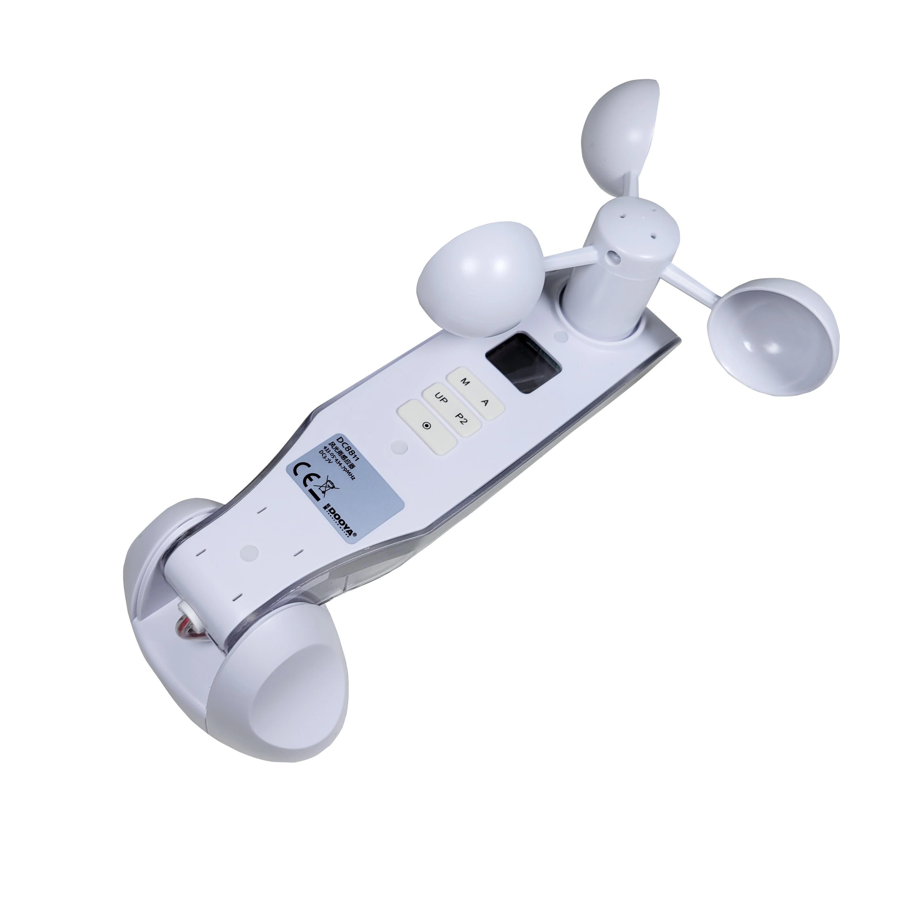 High Sensitivity Plastic Frame Awning Wind & Light Rain Sensor with Automatic Operation and DC/AC Power