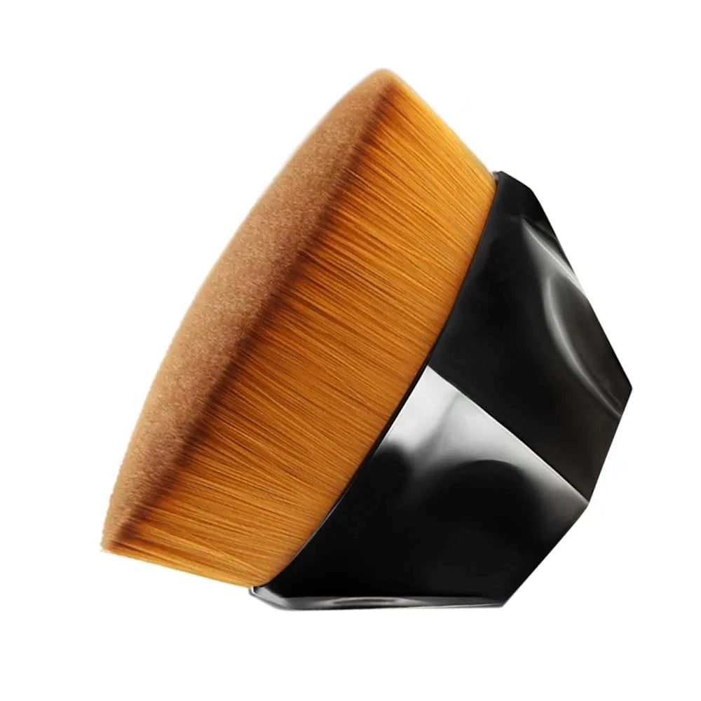 Synthetic Hair Flat Top Kabuki Hexagon Face Foundation Brush Magic Makeup Magic for Blending Liquid Cream Flawless Powder
