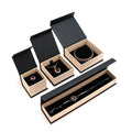 LOW MOQ One Top Customized Paper Pendant Box High Quality Ring Jewelry Packaging Box