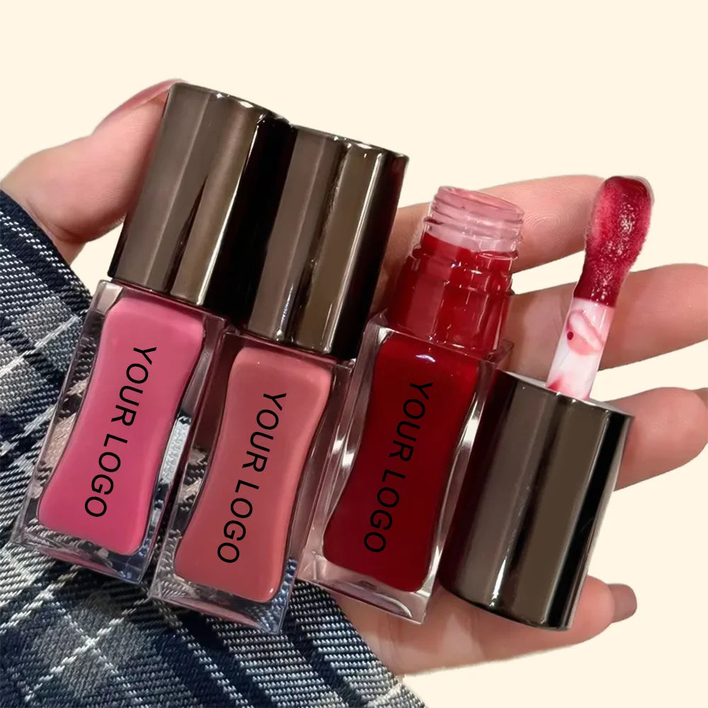 New Arrival High Pigment Vegan Lip Gloss Moisturizing Lasting Lip Gloss Private Label Custom Lipgloss Shining Cosmetic Lip Glaze