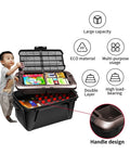 Anjuny Professional Series Heavy Duty Tool Case Big Outdoor Camping Storage Box Food Jewelry Storage Features Factory Supply