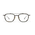 Acetate Mixed Titanium Optical Square Glasses Frames Clear Lens Optical Eyewear