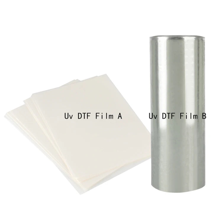 Goosam Direct Cold Transfer Uv DTF Sticker Film a and B Laminator A3 AB UV DTF Film for Hard Surface Printing