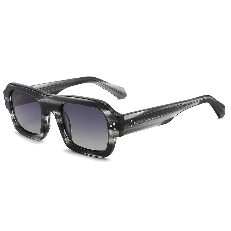 Fashion Square Frame Polarized Sunglasses Men 2025 Custom Sun Glasses Sunglasses Women 400 Uv Acetate Sunglasses