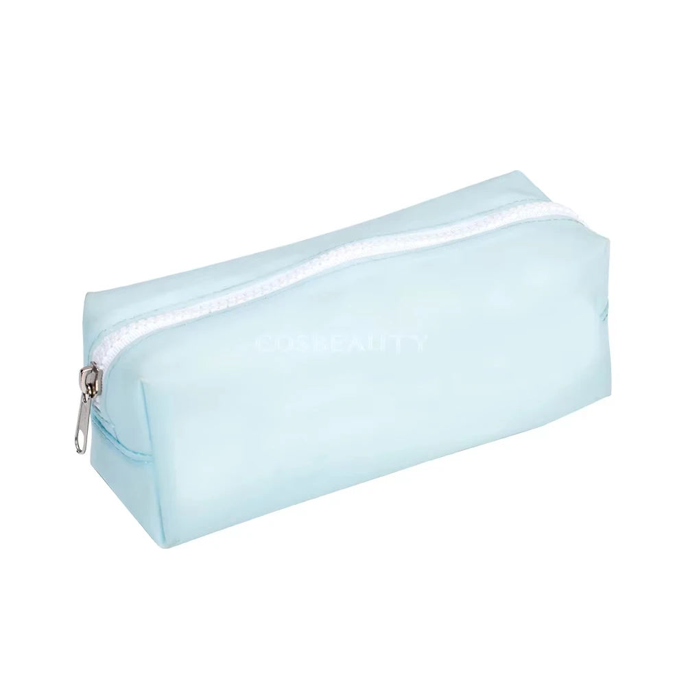 Jellyt Custom Beauty Organizer Handle Bag Beach Waterproof Polyester Makeup Brush Lipstick Bag Pouch for Travel