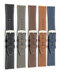 20mm 22mm Quick Release Luxury Leather Watch Strap Bands for Multi-Smartwatch Brand Sport Smart Accessories