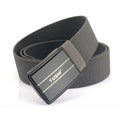 TUSHI Elastic Nylon Tactical Waist Belt Outdoor Sports Leisure Zinc Alloy Buckle Button 3.8CM Width 120CM Length Knitted