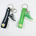 PVC Rubber Material 3D  Shoe Customizable Keychain