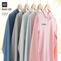 Unisex Long Sleeve Custom Anti-UV Knitted Cool Quick Dry Breathable Hooded Fishing for Men Women with Sun Protection Clothing