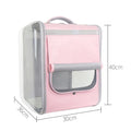 Pet Cat Carrier Backpack Breathable Cat Travel Outdoor Shoulder Bag for Small Dogs Cats Portable Packaging Carrying Pet Supplies