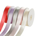 Factory Wholesale Customized 100% Polyester Eco-Friendly Satin Ribbons 1.5CM Single Face for Party Decorations Garment