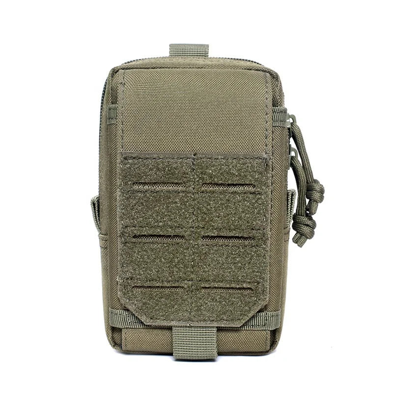 Fashion EDC Tool Laser Cut Phone Case Holder Tactical Molle Pouch Utility Waist Belt Bag Organizer