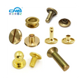 Factory Wholesale Direct Metal Rivets Various Styles Custom Brass Rivet Logo for Shoes