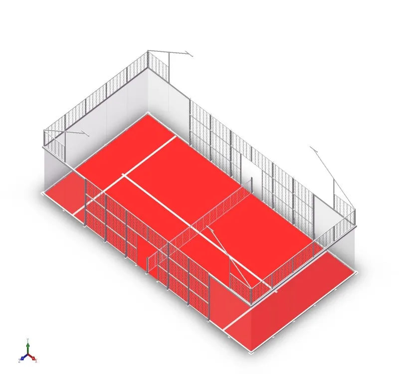 Premium Padel Court Artificial Grass with High Density Fibers & Custom Color Options Easy Installation Padel Tennis Court
