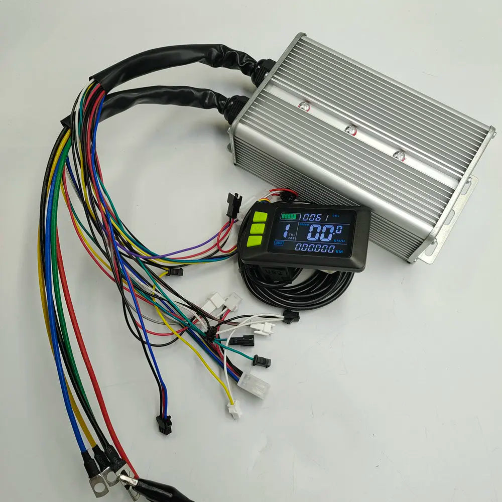 Color Screen LCD 930 Speed Display+High-Power CONTROLLER 18 Tubes 24V-60V1200W Electric Bicycle DIY PARTS KIT Scooter Meter