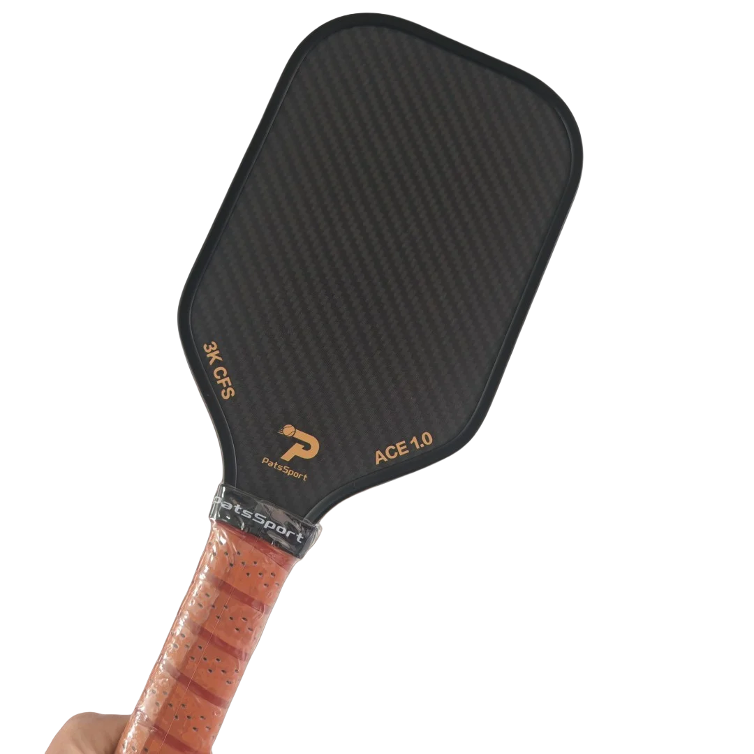 RTS 16mm Carbon Fiber Pickleball Training Paddle Premium Durable 3K Material Sweet Spot Sport Entertainment